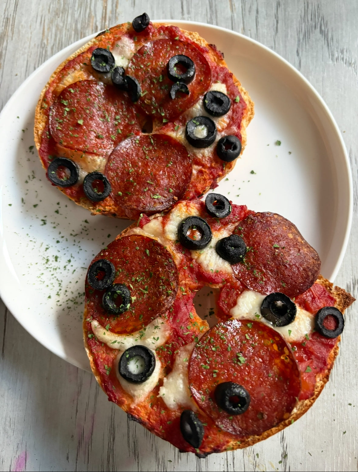 Bagel Pizza Recipe Book